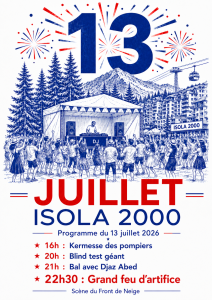 Festivités pour la fête nationale : kermesse des pompiers, bal et feu d&rsquo;artifice
